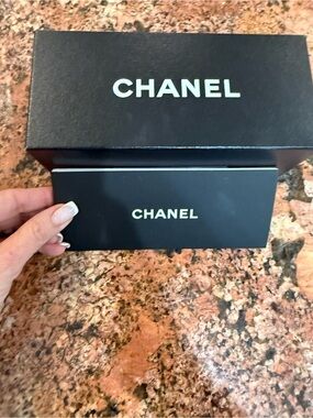 CHANEL Black Logo Gift Box Set